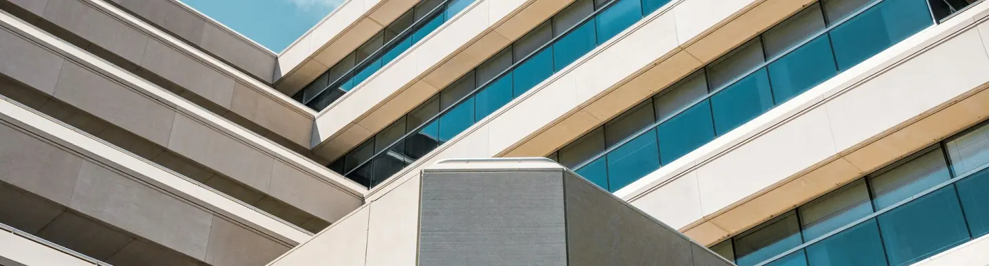 a picture of the top of a building under building